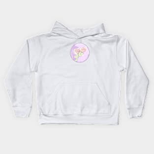 Pastel Roses Kids Hoodie